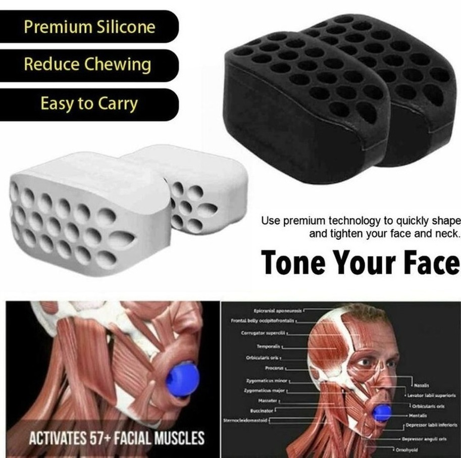 ▶Còn hàng▶Dụng cụ nâng cằm điều chỉnh khuôn mặt luyện tập thể dục cho cơ hàm săn chắc