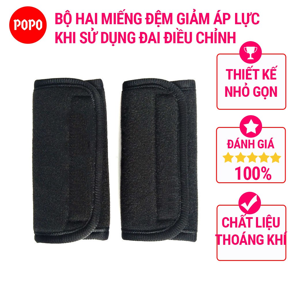 Tấm đệm lót đai chống gù lưng, bộ hai miếng đệm giảm áp đai chống gù lưng thoáng khi, mềm mại BC1 POPO