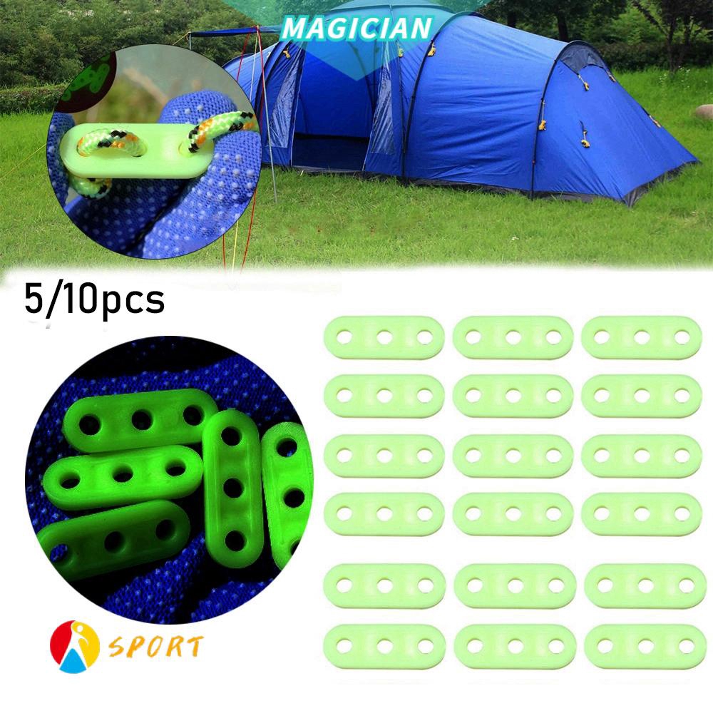 Set 5/10 Dây Móc Khóa 3 Lỗ Dùng Để Cố Định Lều Trại