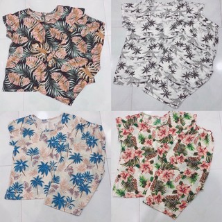 (Nhiều màu) Bộ lanh ống sớ ngắn tay