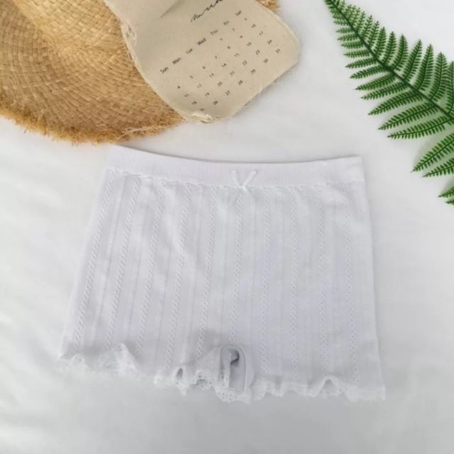 Quần mặc trong váy gân tăm co dãn 4 chiều