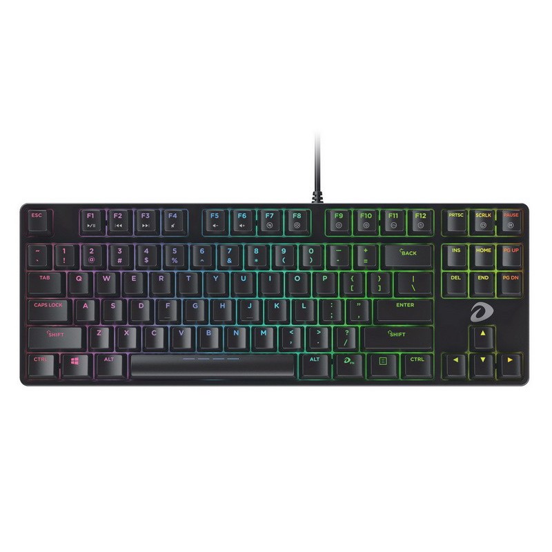 Bàn phím cơ Gaming DAREU DK880 87KEY (RGB, Blue/ Brown/ Red D switch)-Bản mới EK880