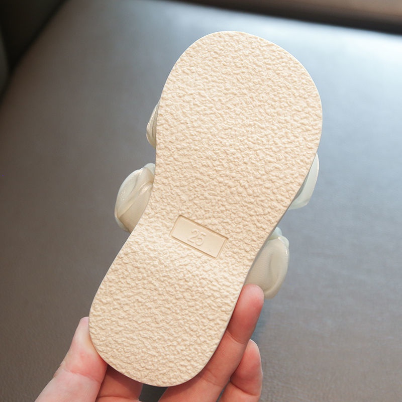 [Hàng Có Sẵn Bán Chạy] Giày Sandal Chống Trượt Thoáng Khí Phong Cách Anh Quốc Giản Dị Cho Bé Gái