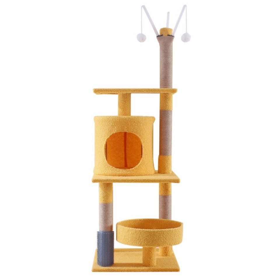giá treo mèo đứng khung giàn cây sisal cột đa chức năng đồ chơi kệ nền tảng nhảy dùng cho