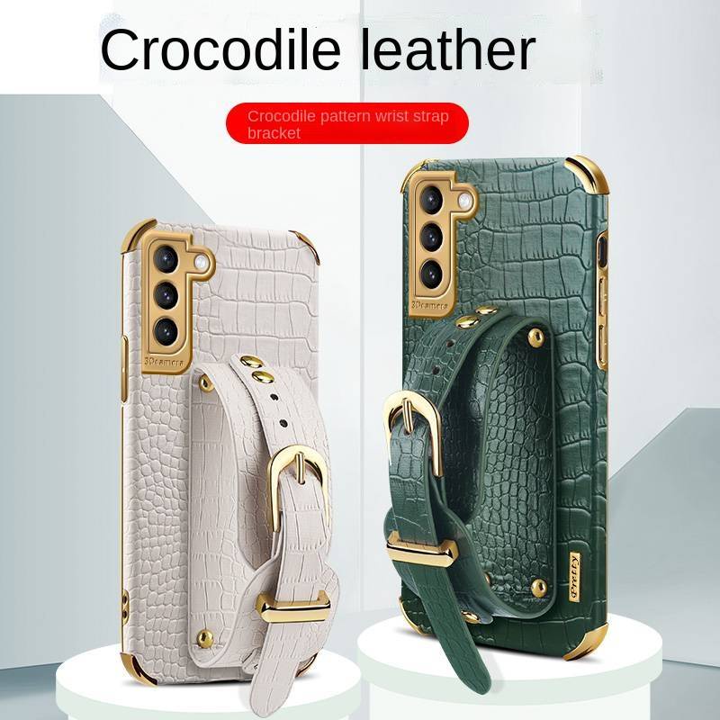 JSX Case for OPPO Reno3 RENO PRO RENO 3A RENO4 RENOPRO RENO4SE RENO4F RENO2Z RENO2F electroplated crocodile pattern drop-resistant phone Case