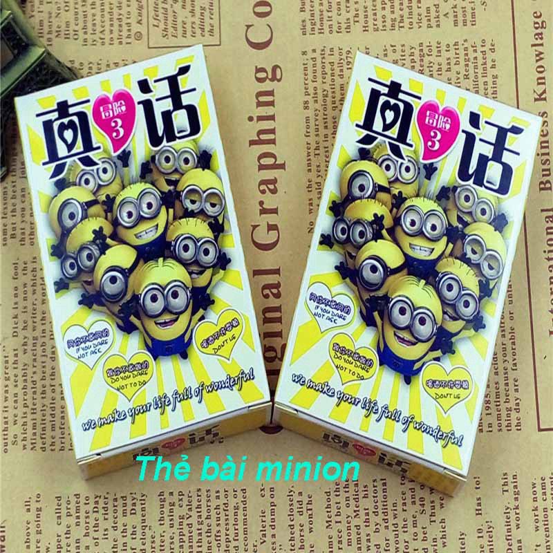 Bộ Thẻ bài PJKACHU hình khác nhau.Thẻ bài ma sói yugi tarot one piece luffy zoro sakura mèo nổ ma sói clow poke