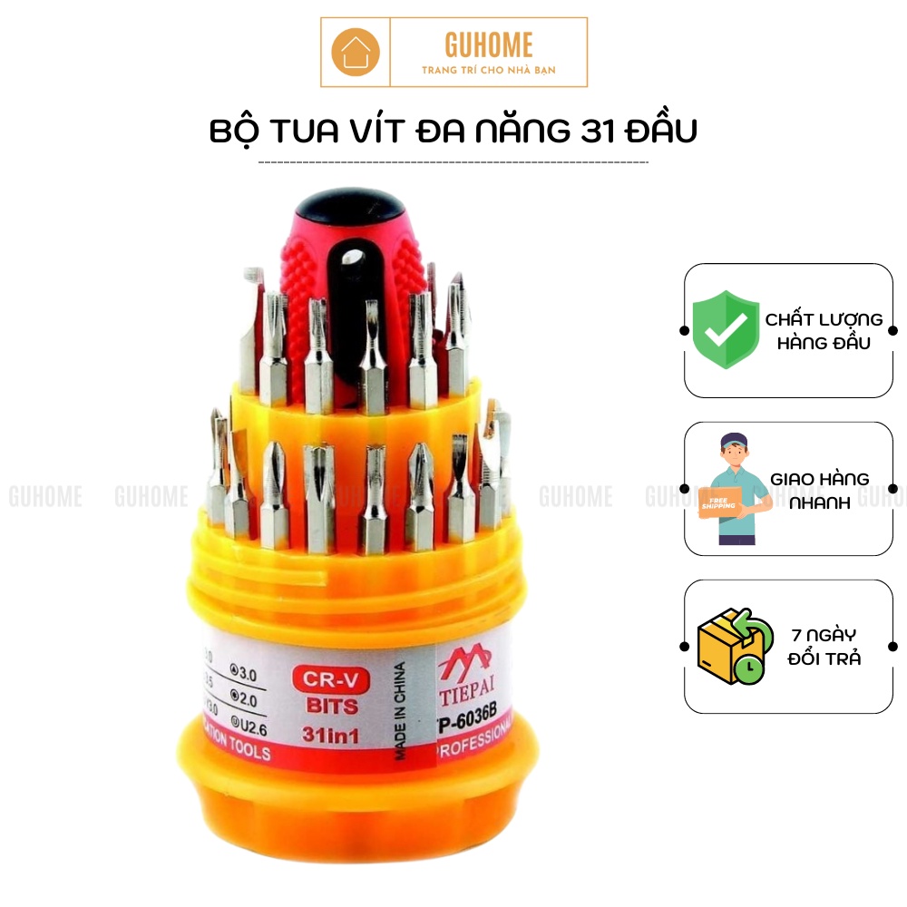 Bộ tua vít đa năng 31 đầu