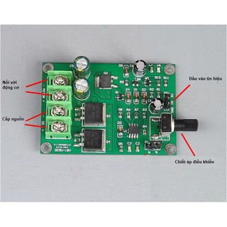 Mạch điều khiển tốc độ động cơ PWM 5-18V 15A / Mạch điều khiển tốc độ động cơ 15A - i5H12