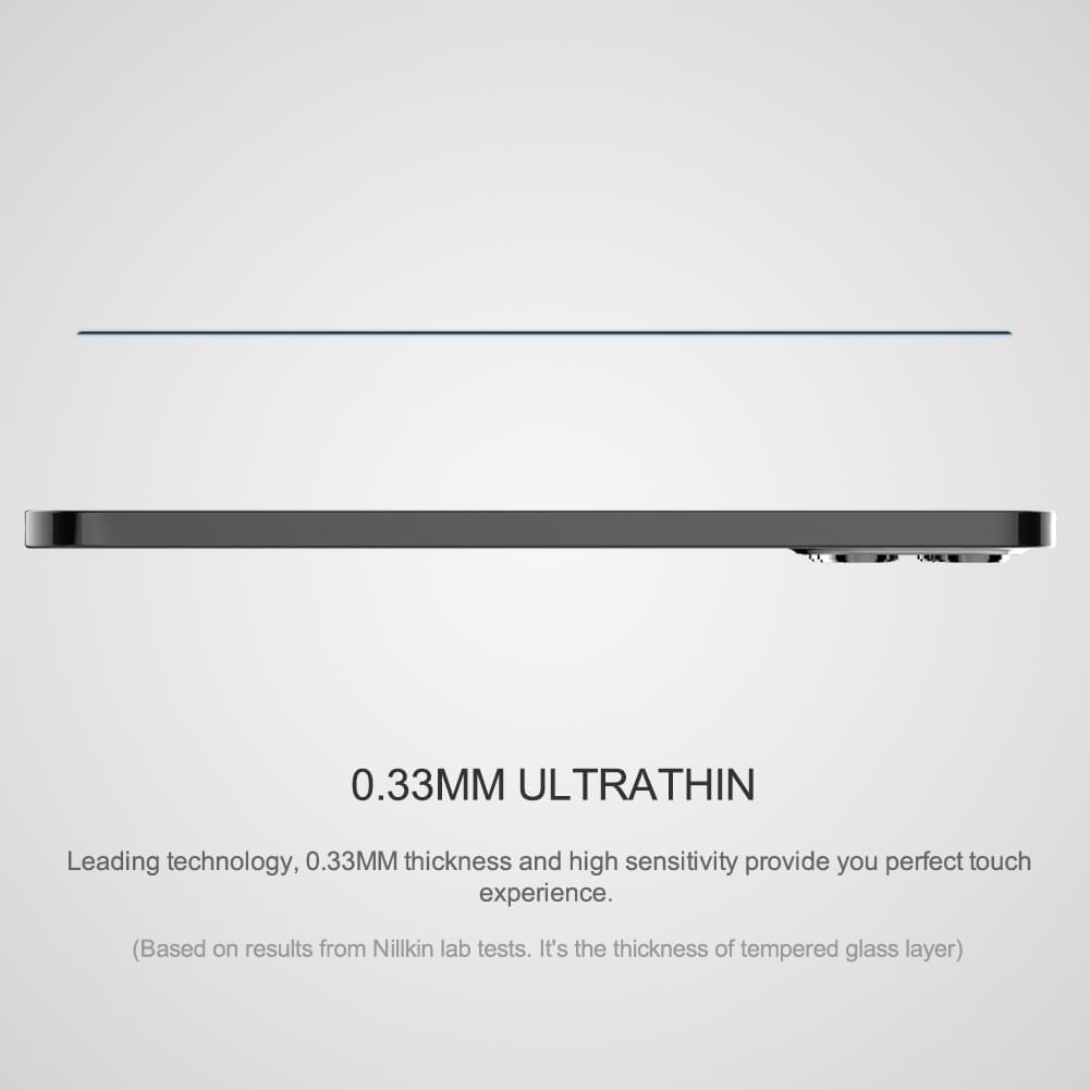 Kính cường lực Nillkin Amazing CP + Pro Full màn viền đen cho Smart iPhone 14 /14 Plus / 14 Pro Max , 12 , 13 Pro Max