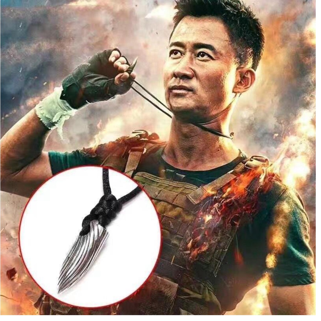 Vòng cổ Viên Đạ n Thép Cá Tính Mạnh Mẽ VCVIENDAN02