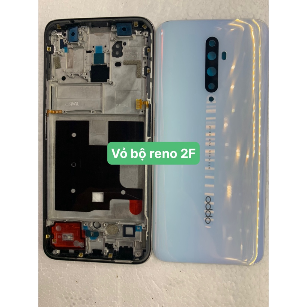 Bộ vỏ/ kính lưng/ khung xương zin điện thoại oppo reno 2F