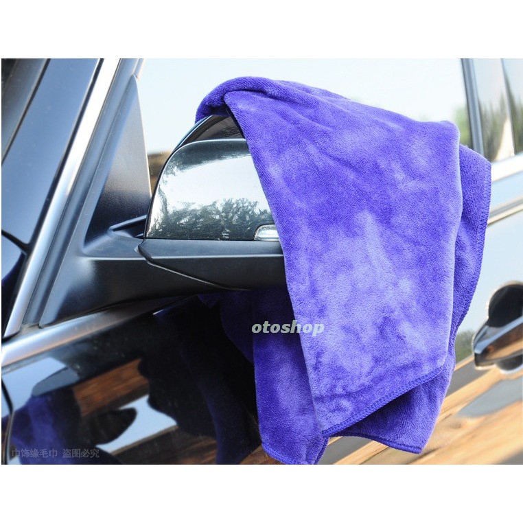 Bộ 3 khăn Microfiber lau xe chuyên dụng màu ngẫu nhiên