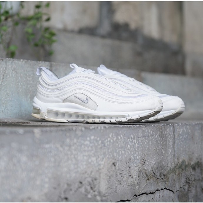 [2hand]  NIKE AIRMAX 97 TRIPLE WHITE 921826-101 HÀNG CŨ CHÍNH HÃNG