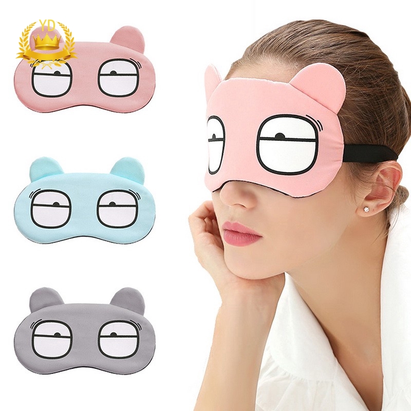 (Hàng Mới Về) 1 Mặt Nạ Mắt Gel Lạnh Họa Tiết Cảm Xúc Hoạt Hình Đáng Yêu Làm Mát Thư Giãn Giảm Mệt Mỏi