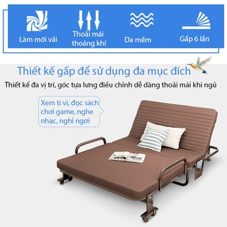 Sofa gấp gọn hàn quốc 120x192cm