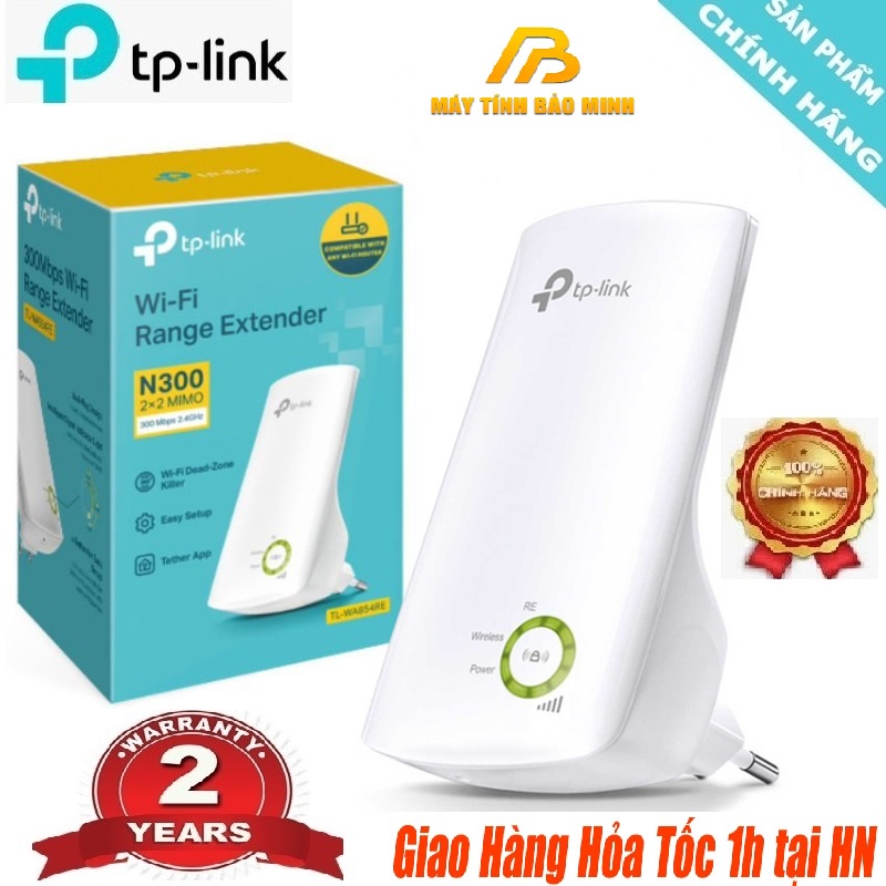 Bộ Kích Sóng 854RE Wifi Repeater Cao cấp TP-Link TL-WA854RE 300Mbps