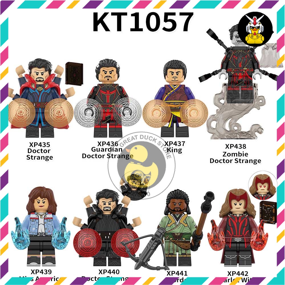 X0335 X0338 KT1057 Minifigures Mô Hình Siêu Anh Hùng Đồ Chơi Nhân Vật Doctor Strange 2 In The Multiverse of Madness