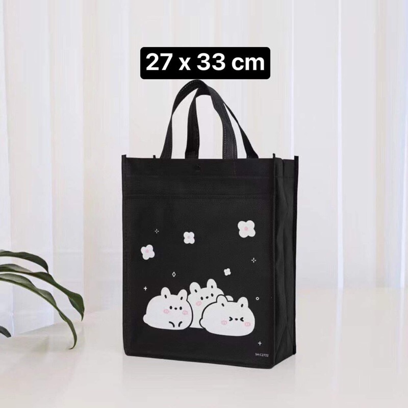 TÚI VẢI KHÔNG DỆT 2 NGĂN NHIỀU SIZE