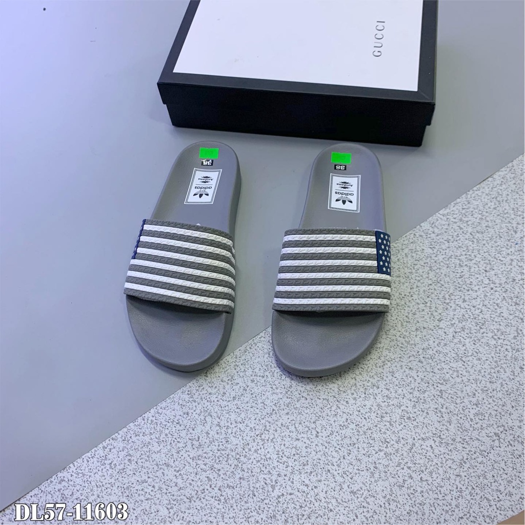 Dép Nam Quai Ngang ADIDAS, Dép Das Đế Chữ Cao Su Hàng Đẹp, Chuẩn Supper Uy Tín