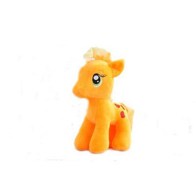 Thú Nhồi Bông Hình Con Ngựa Pony Màu Cầu Vồng 25cm / 30cm