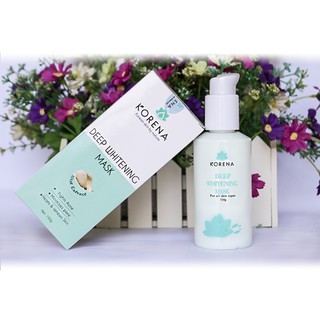 Mặt nạ trắng da chiết xuất từ Tổ Yến Deep Whitening Mask Korena