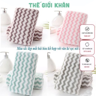 Khăn Mặt Lông Cừu Hàn Quốc, Siêu Mềm, Siêu Thấm Nước