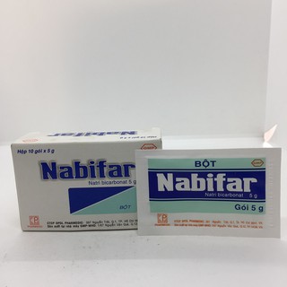 Muối rửa vệ sinh phụ nữ Nabifar hộp 10 gói