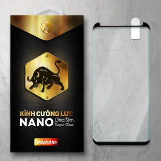Cường lực Galaxy S8 hiệu Webphukien Full màn hình