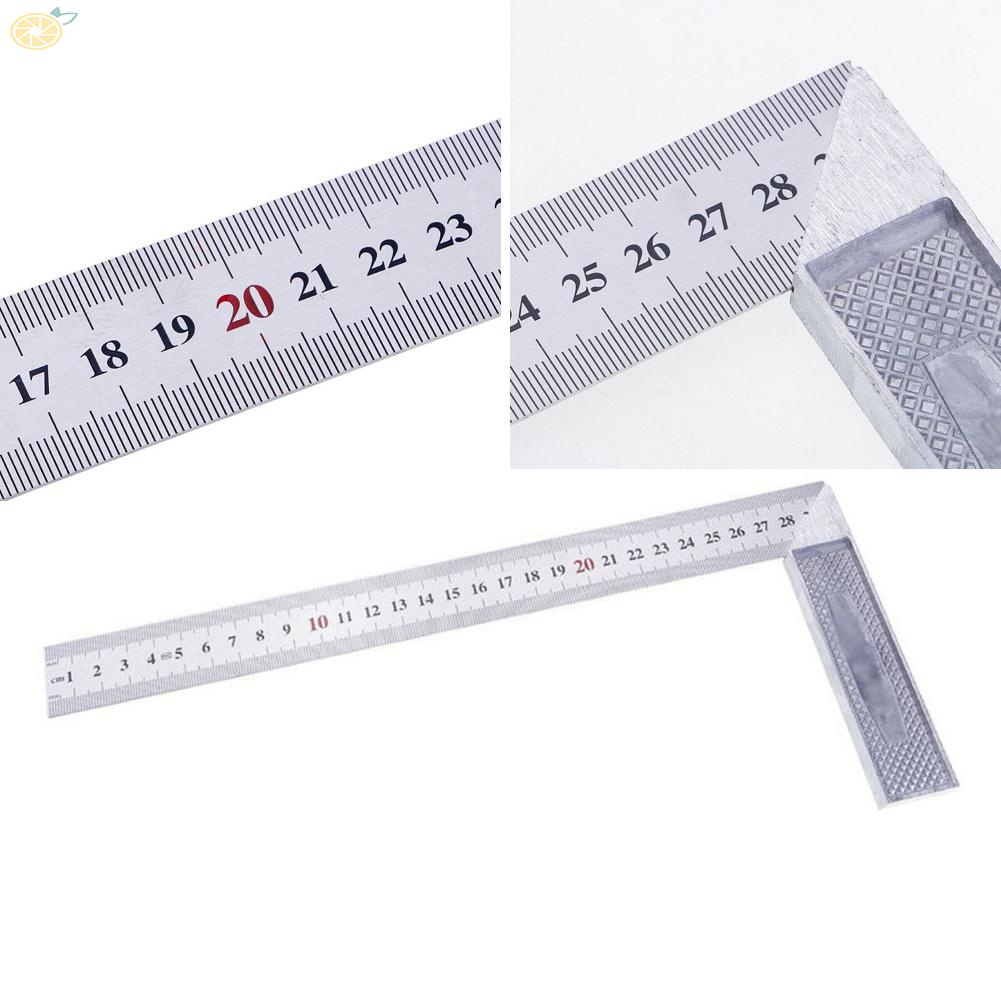 Thước Đo Góc Vuông 0-12 Inch Bằng Thép Không Gỉ
