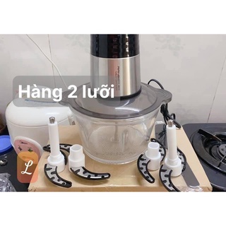 Máy Xay Thịt RANBEM cối thuỷ tinh