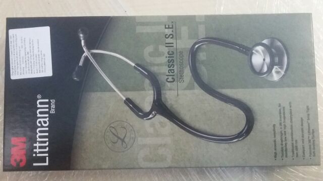 Ống nghe 3M Littmann Classic II S.E 2201 Đen