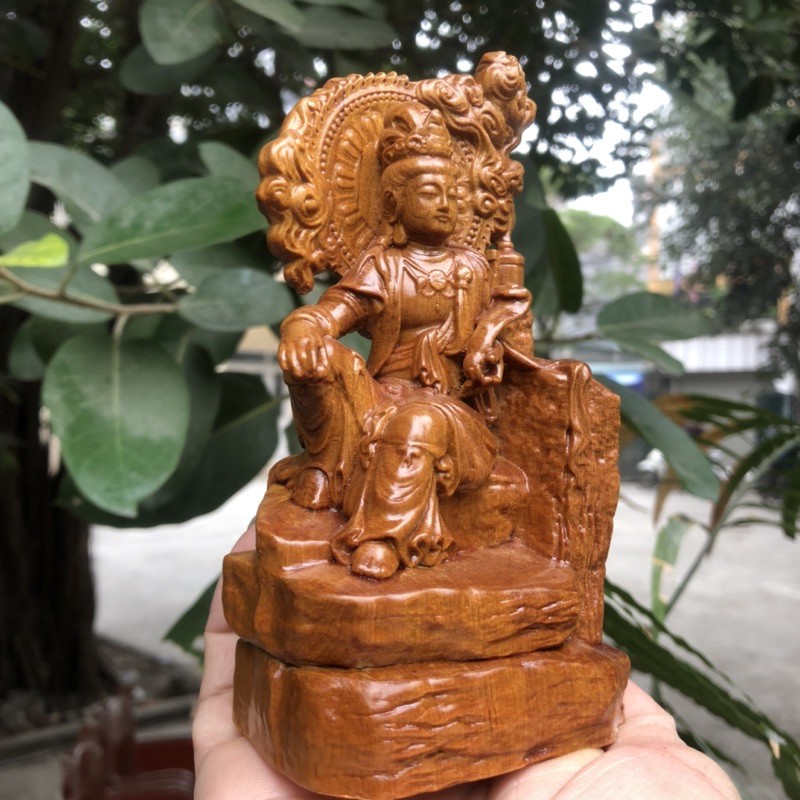 Tượng Phật Quan Âm Tự Tại Gỗ Thơm