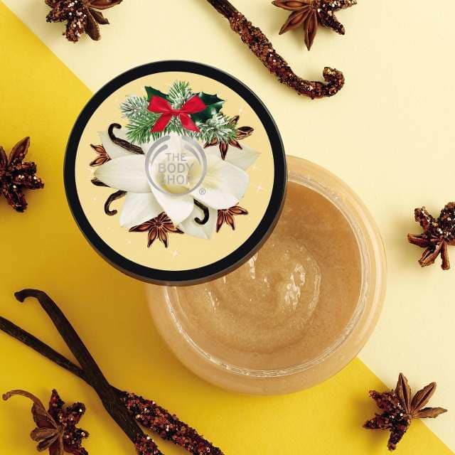 Tẩy tế bào chết The body shop Vanilla Chai Exfoliating Sugar Bodyscrub 250ml _ hàng chính hãng authentic Anh