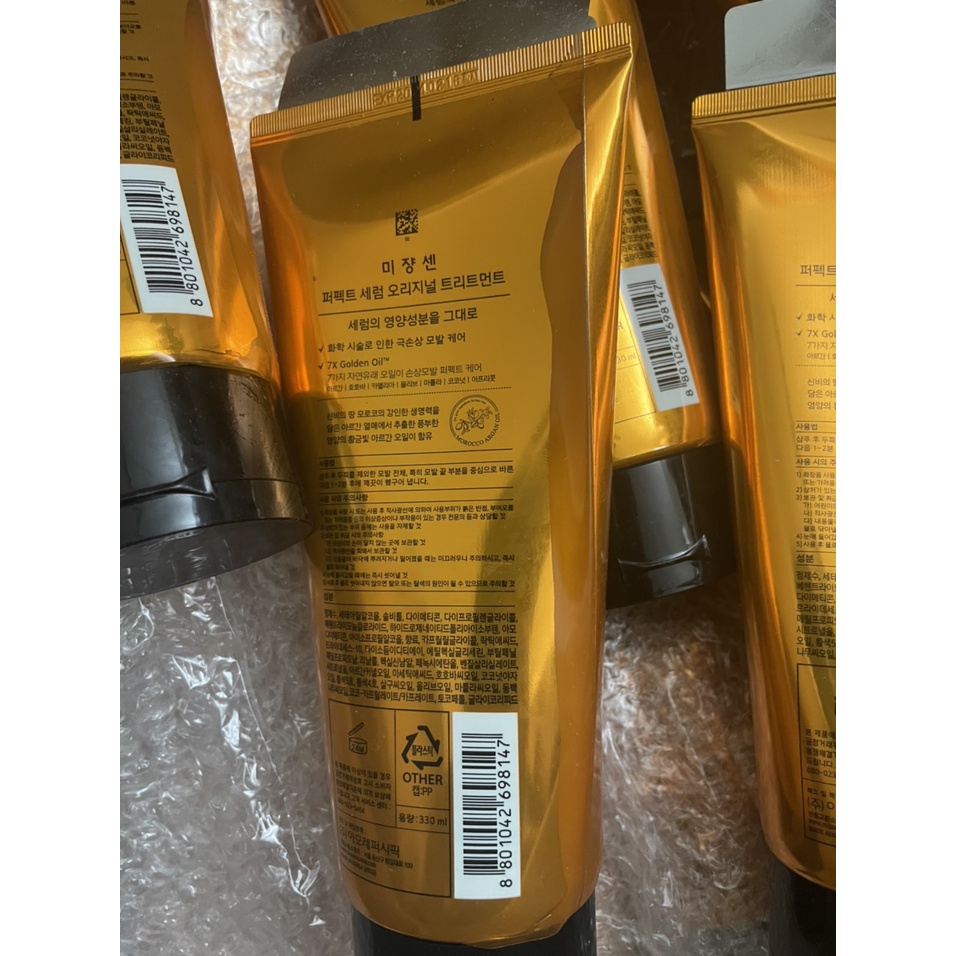 (Hàng Lỗi/Rách Vỏ Thanh Lý Giá Rẻ) Dầu xả tóc Mise En Scene Perfect Repair Treatment pack 330ml | BigBuy360 - bigbuy360.vn