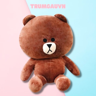 Gấu Bông Cao Cấp Brown Hàng Xưởng Tam Hiệp - Có Áo Mặc, Có Thể Cởi Áo, 95cm,1m1, 1m5