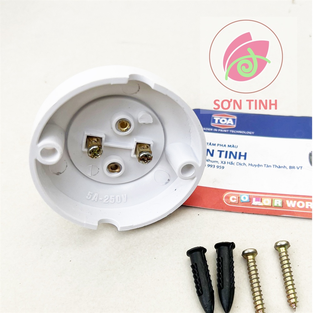 Đui bóng đèn gắn trần E27 Sopoka ĐT5 (A)