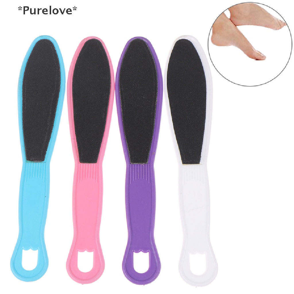 Purelove Dụng Cụ Dũa Móng Chân Hai Mặt Loại Bỏ Da Cứng callus