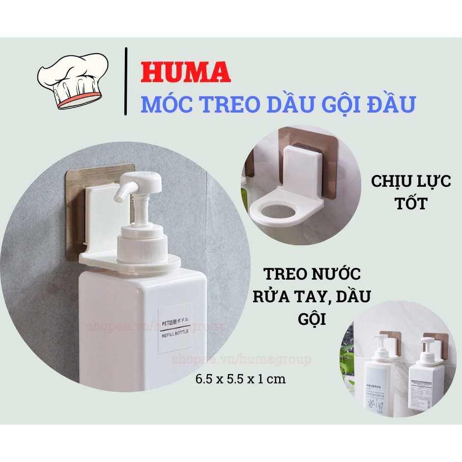 Móc Treo Nước Rửa Tay Khô, Dầu Gội Đầu, Sữa Tắm Dán Tường Siêu Chắc – Giá Đỡ Treo Nước Rửa Tay (RE) - HM263