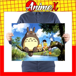 Tấm Poster Anime My Neighbor Totoro -Hàng Xóm Tôi Là Totoro - Áp Phích Dán Tường By AnimeX