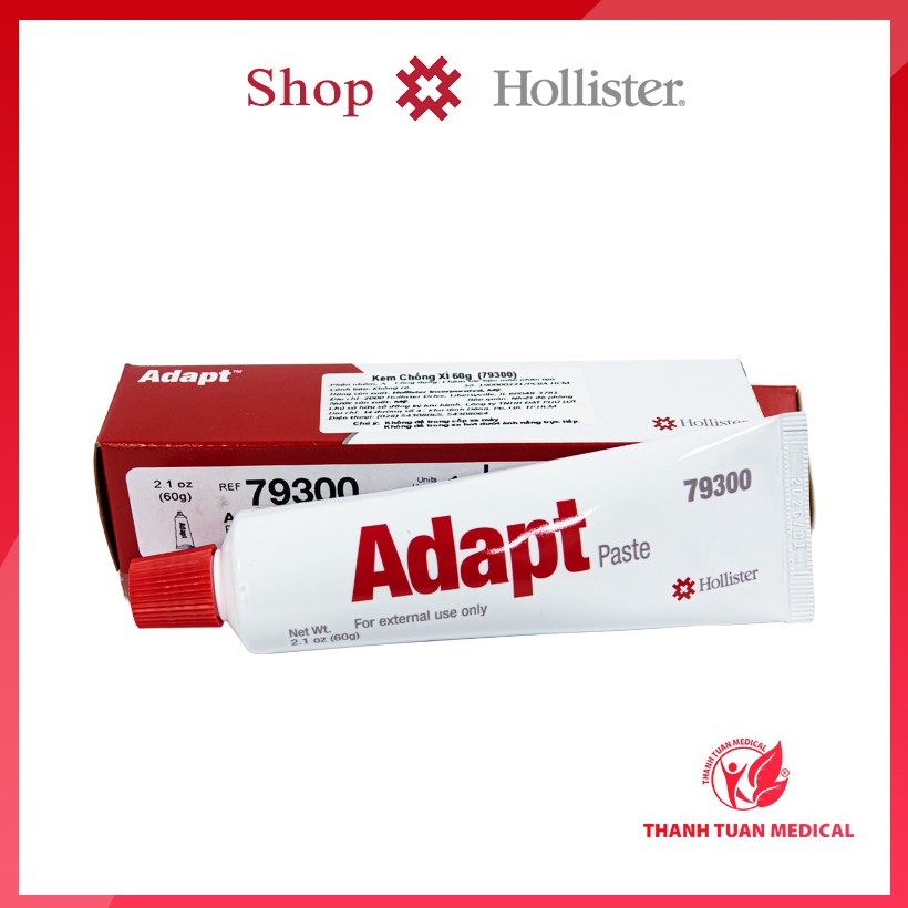 Kem chống xì hậu môn nhân tạo Hollister 79300 Adapt Paste - Làm tăng sự kết dính giữa đế túi và vùng da tiếp xúc