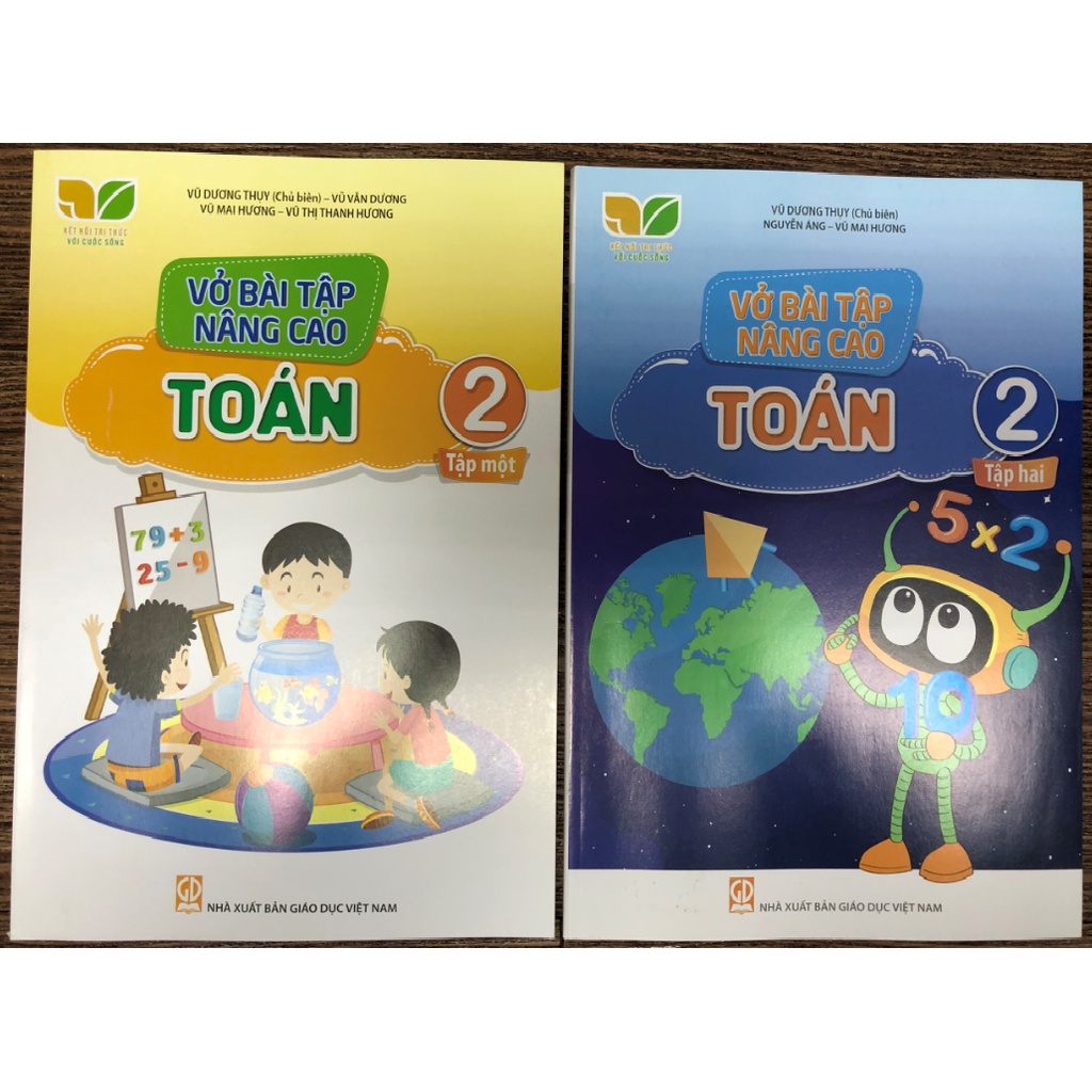 Sách - Vở bài tập nâng cao toán 2 - Kết nối tri thức - NXB Giáo dục