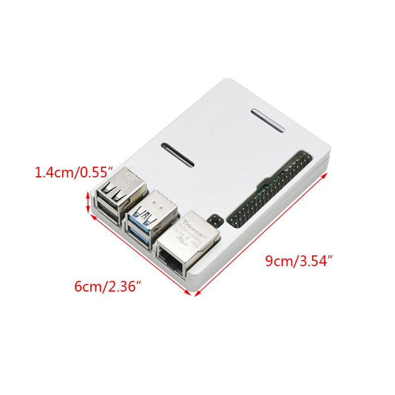 1 Bộ Vỏ Nhôm Bảo Vệ Cho Raspberry Pi 4 Model B