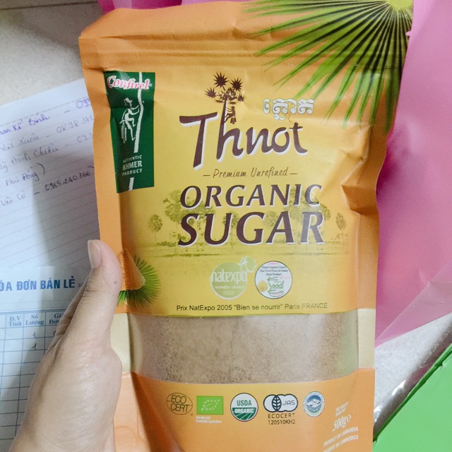 Đường thốt nốt hữu cơ chia lẻ