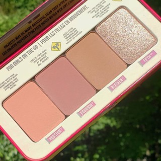 Bảng phấn má The Balm Autobalm GRL PWDR Cheeks on the go Blush palette