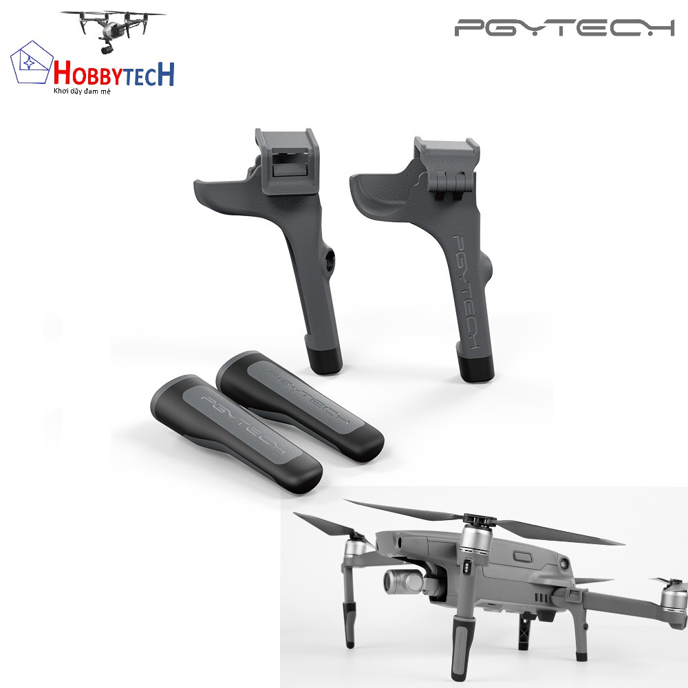 Bộ chân đôn mavic 2 pro zoom – PGYTECH - Hàng chính hãng - Chất liệu nhựa cao cấp giúp nâng cao bảo vệ máy
