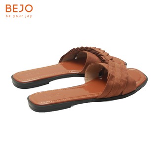 Dép xẹp thiết kế BEJO  quai chéo WP13
