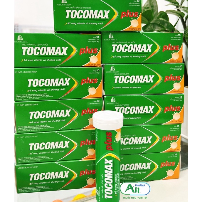 Sủi khoẻ Tocomax Plus - Tuýp 10 viên