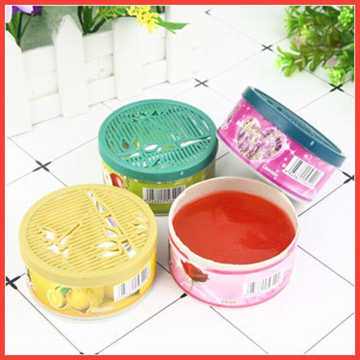 Hộp sáp thơm mini để phòng, ô tô, nhà tắm, toilet, nhà vệ sinh, bỏ tủ quần áo, phòng ngủ khử mùi hôi đuổi muỗi côn trùng