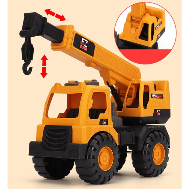 Mô hình ZHAN QI TOYS xe tải đồ chơi cho trẻ em