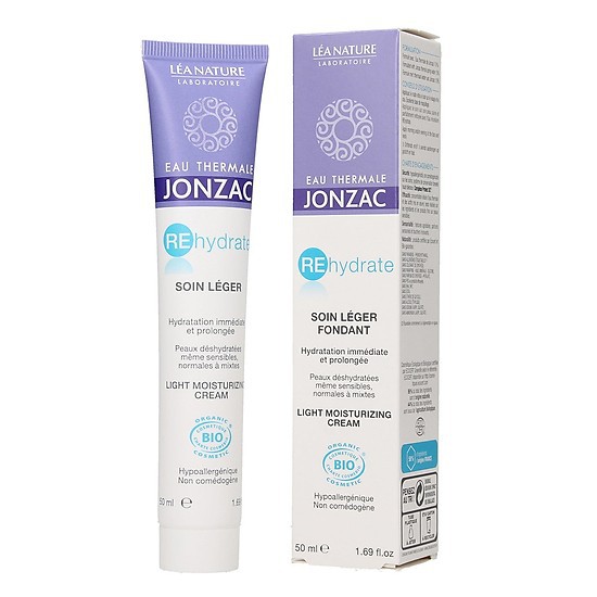 Kem Dưỡng Cấp Nước Cho Da Hỗn Hợp Eau Thermale Jonzac Rehydrate Light Moisturizing Cream 50ml